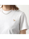 Baby Fox Patch Regular Short Sleeve T-Shirt White - MAISON KITSUNE - BALAAN 6