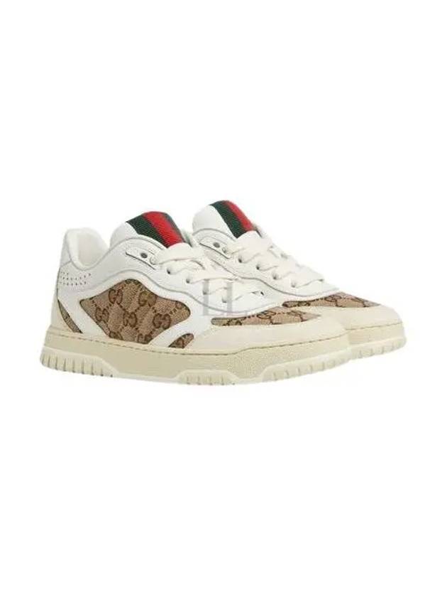 Original GG Canvas Low Top Sneakers White Beige - GUCCI - BALAAN 2