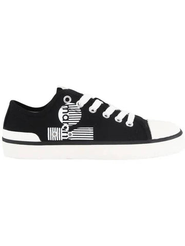 Binkoo Logo Low Top Sneakers Black - ISABEL MARANT - BALAAN 1