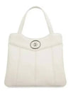 Petite GG Leather Tote Bag White - GUCCI - BALAAN 2