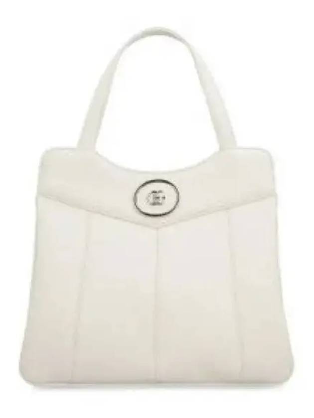 Petite GG Leather Tote Bag White - GUCCI - BALAAN 2