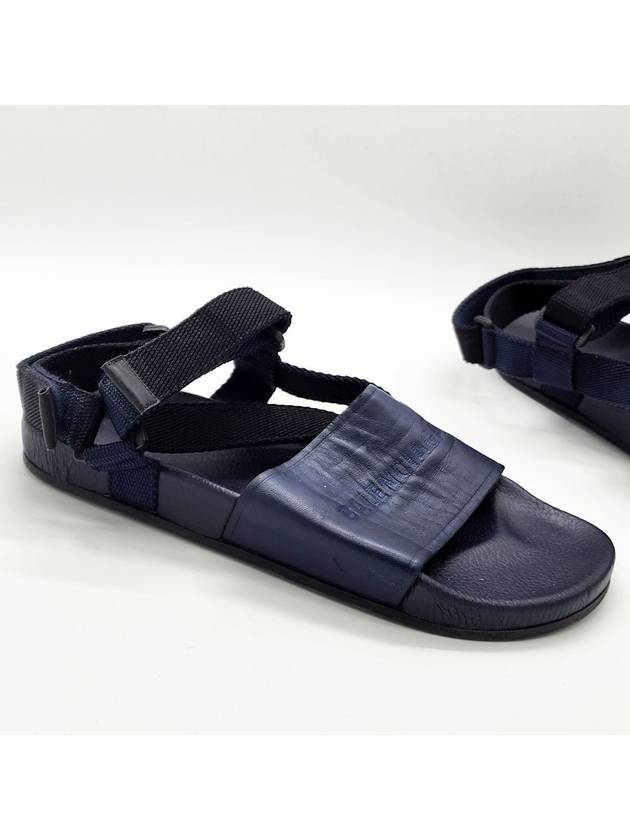 mens navy sandals - BALENCIAGA - BALAAN 7