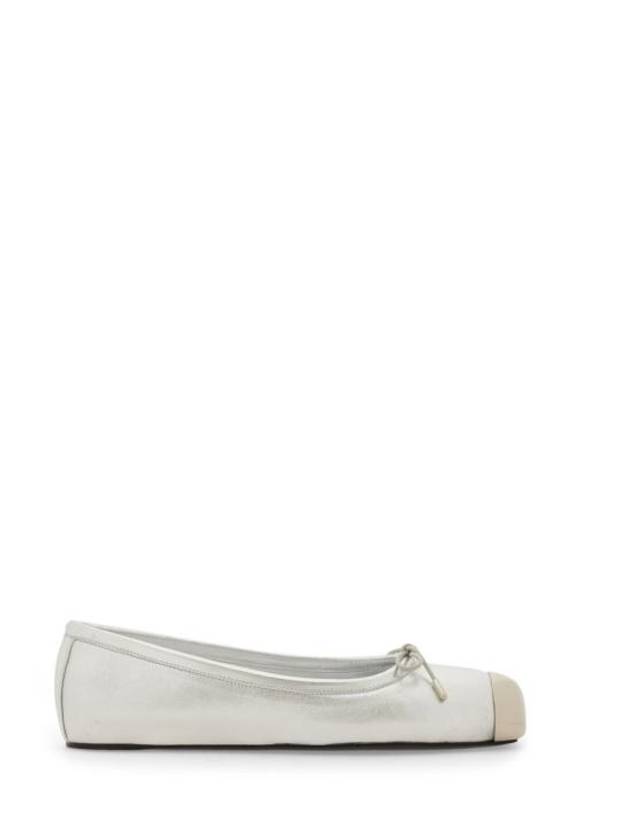 Ballerina Flat Shoes White - ALEXANDER MCQUEEN - BALAAN 2