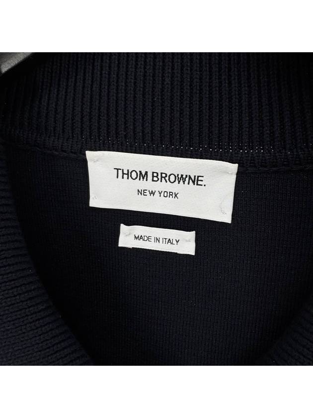 Armband Milanese stitch zip up jacket navy size 5 - THOM BROWNE - BALAAN 5