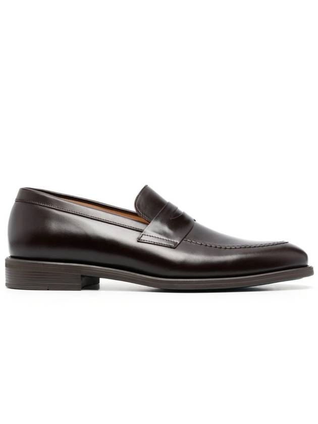 Adonis Leather Loafers Brown - PARABOOT - BALAAN 1