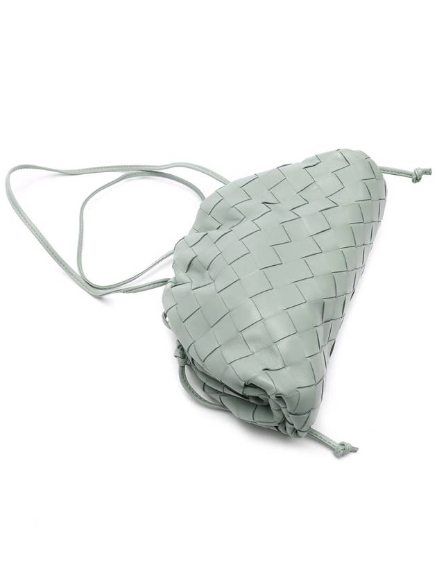 Intrecciato Mini Pouch Bag Grey - BOTTEGA VENETA - BALAAN 6