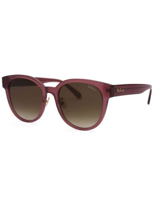 SML 196G 03GT officially imported round horn rimmed oversized luxury sunglasses - MULBERRY - BALAAN 1