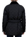 Diamond Quilted Nylon Jacket Black - BURBERRY - BALAAN 6