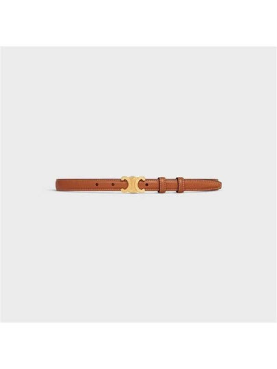 Small Triomphe Belt Tan - CELINE - BALAAN 2