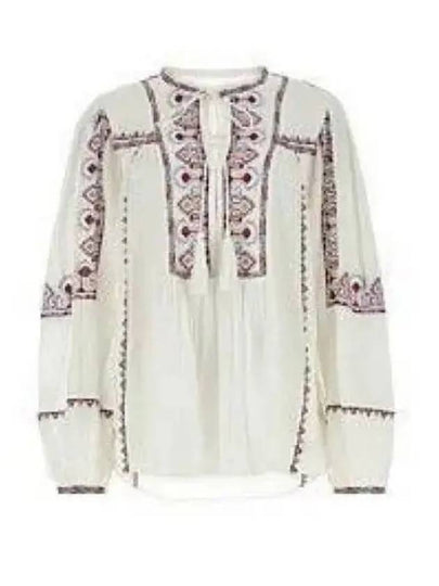 Kiledia Embroidery Blouse White - ISABEL MARANT - BALAAN 2