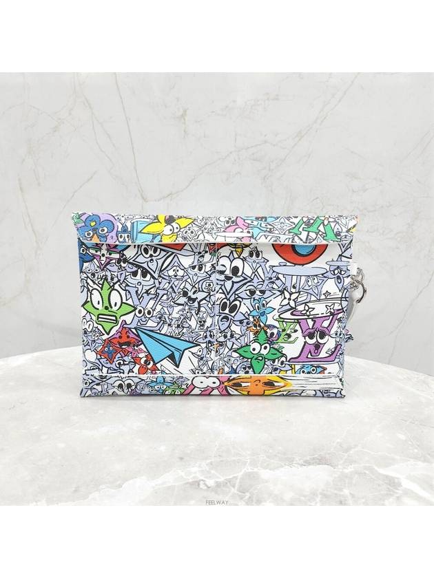 Lux You Comics Trio Envelope Pouch Bag M82014 - LOUIS VUITTON - BALAAN 3