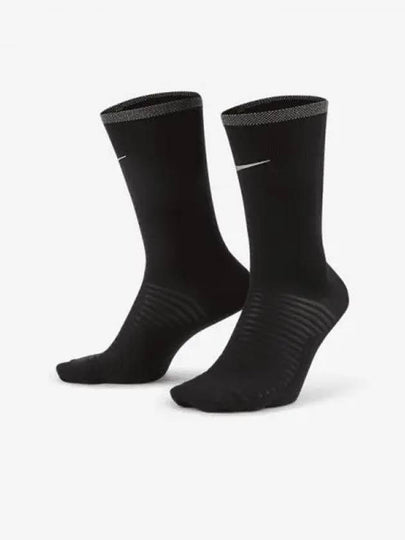 Spark Lightweight Running Crew Socks Black - NIKE - BALAAN 2