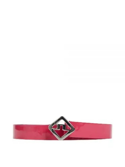 Women's Diana High Shine Leather Belt - J.LINDEBERG - BALAAN 2