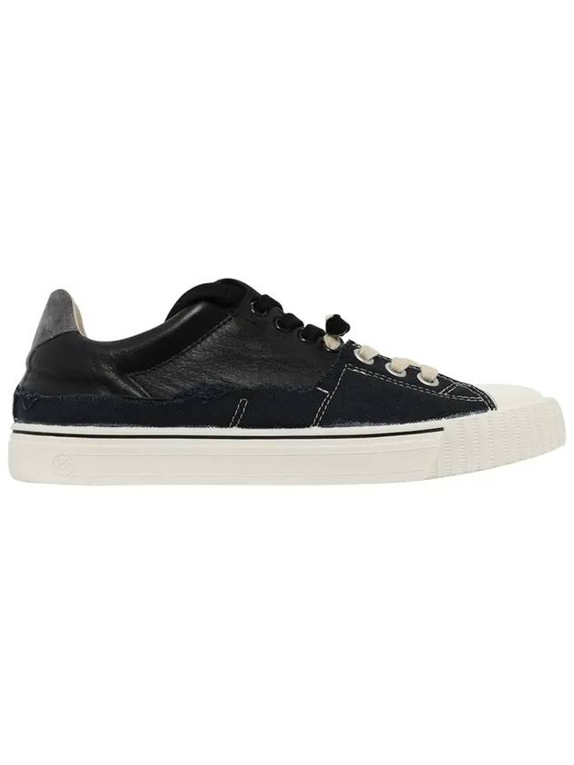 Men's Evolution Low Top Sneakers Black - MAISON MARGIELA - BALAAN 3