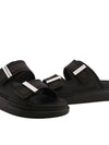 Hybrid Rubber Slippers Black - ALEXANDER MCQUEEN - BALAAN 5