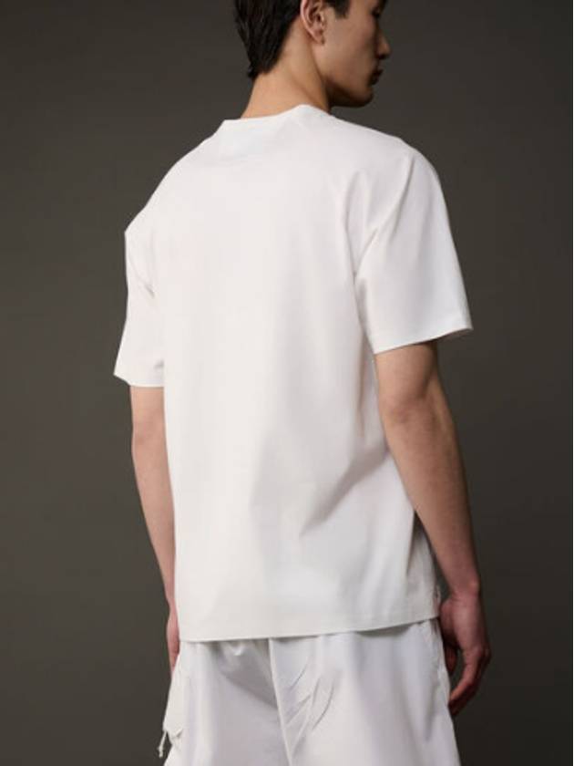 Metropolis Series Short Sleeve T-Shirt White - CP COMPANY - BALAAN 4