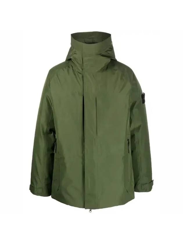 Gore-Tex Recycled Polyester Down Padding Green - STONE ISLAND - BALAAN 1