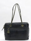 black shoulder bag - CHANEL - BALAAN 2