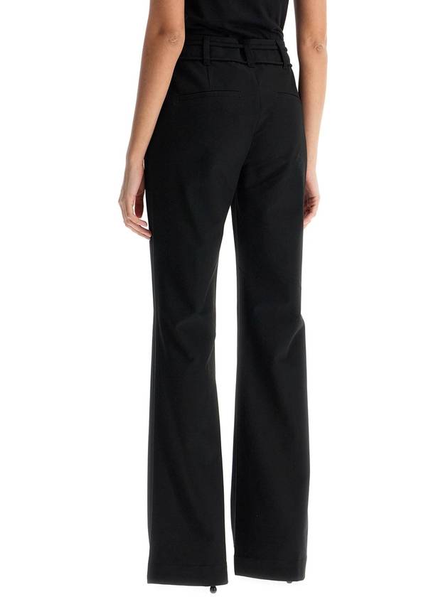 elegant pink recycled polyester women's trousers - ROTATE - BALAAN 3