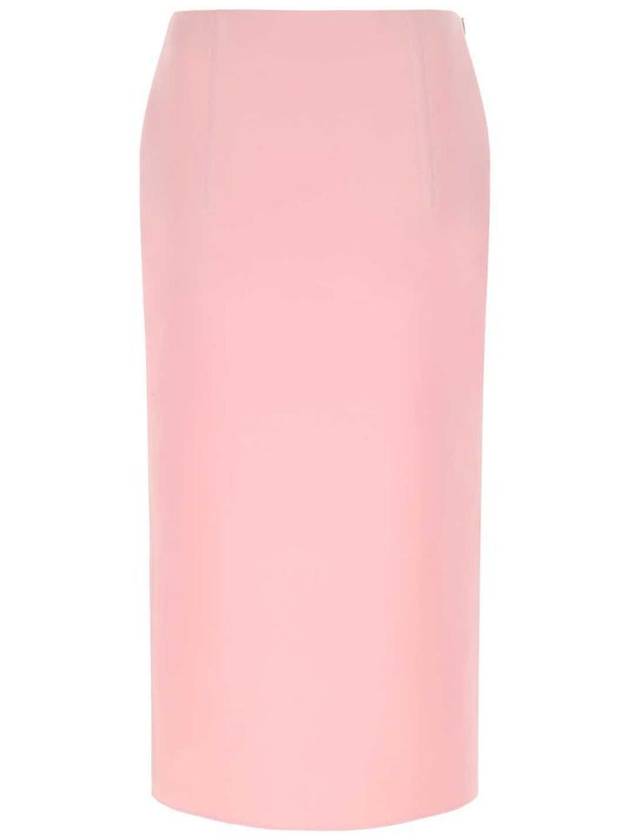 double satin H-line skirt pink - PRADA - BALAAN 2