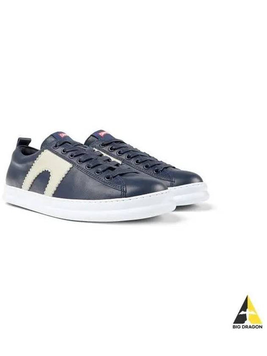 Runner Leather Low Top Sneakers Blue - CAMPER - BALAAN 2