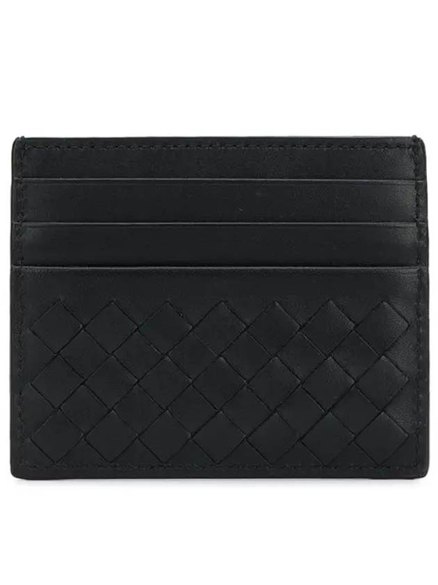 Intrecciato Classic Card Wallet Black - BOTTEGA VENETA - BALAAN 3