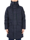 Wappen Patch Crinkle Reps Long Padding Navy - STONE ISLAND - BALAAN 3