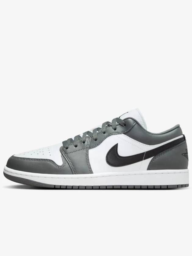 Nike Air Jordan 1 Low Iron Gray 553558 152 - JORDAN - BALAAN 1