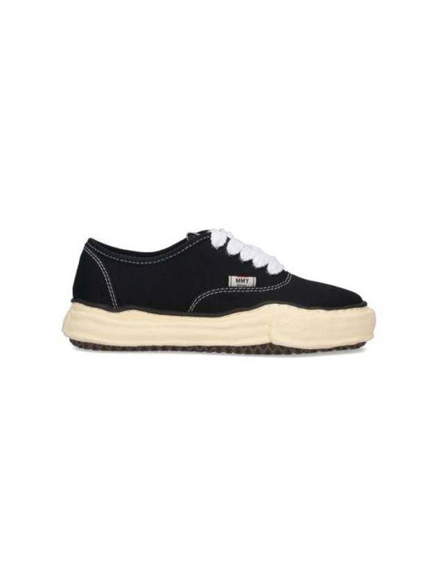 Baker OG Sole OD Canvas Low-top Sneakers Black - MAISON MIHARA YASUHIRO - BALAAN 2