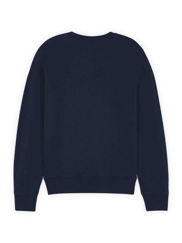 Chillax Patch Regular Sweatshirt Ink Blue - MAISON KITSUNE - BALAAN 3