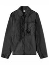 Tylon P Lens Overshirt Zip Up Jacket Black - CP COMPANY - BALAAN 2