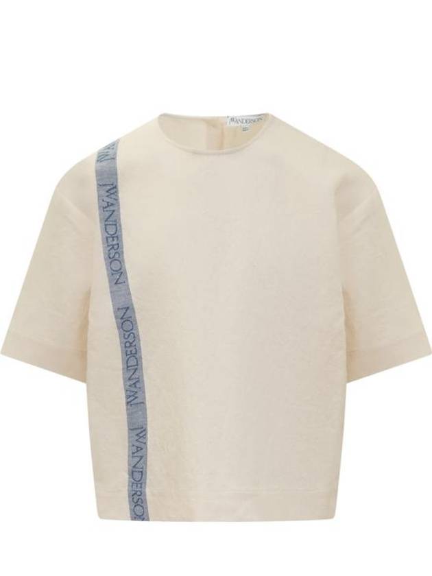 Long Sleeve T-Shirt TP0326PG1483 046 BEIGE - JW ANDERSON - BALAAN 1