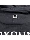 Hooded back logo hooded zipup W233TS47715B - WOOYOUNGMI - BALAAN 8