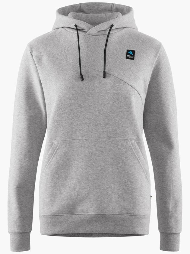 Women's Runa Maker Hoodie Grey Melange - KLATTERMUSEN - BALAAN 2