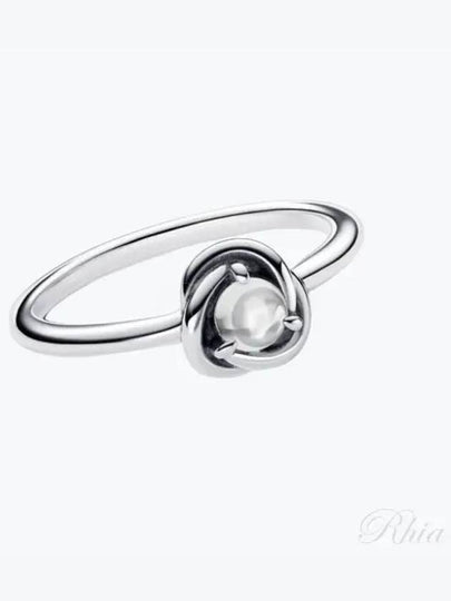 April Clear Eternity Circle Ring Silver - PANDORA - BALAAN 2