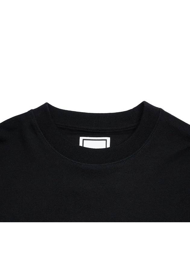 Square Label Sweatshirt Black - WOOYOUNGMI - BALAAN 4