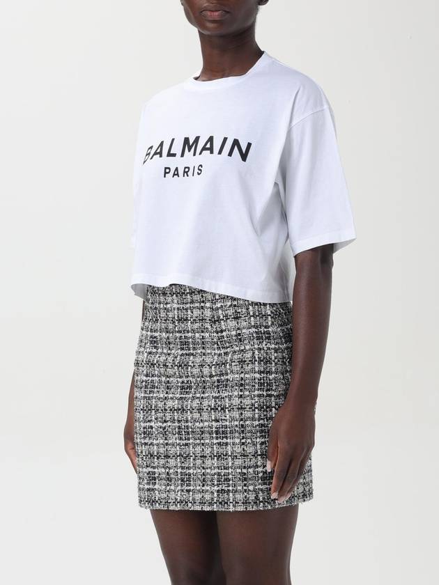 T-shirt Balmain in cotone con logo - BALMAIN - BALAAN 4