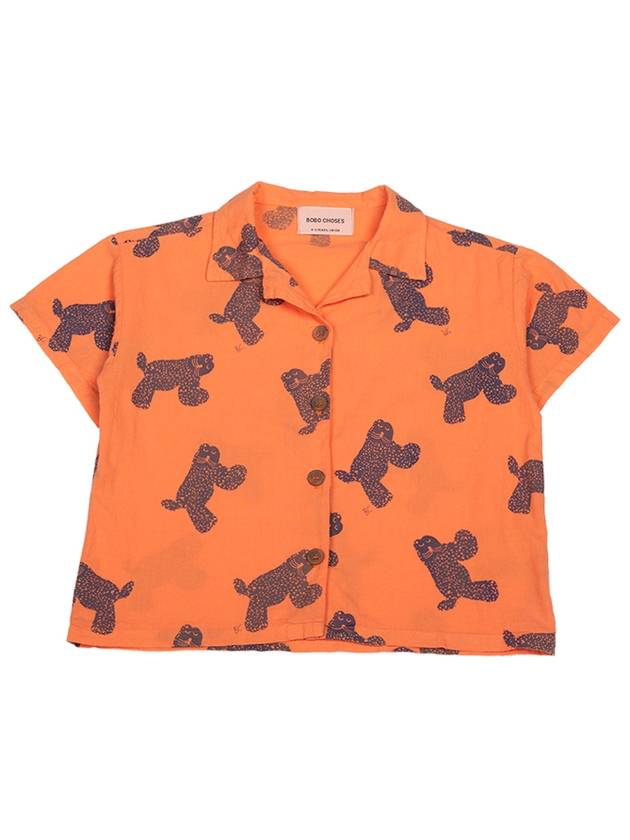 Kids Short Sleeve Shirt 124AC036 800 - BOBO CHOSES - BALAAN 1