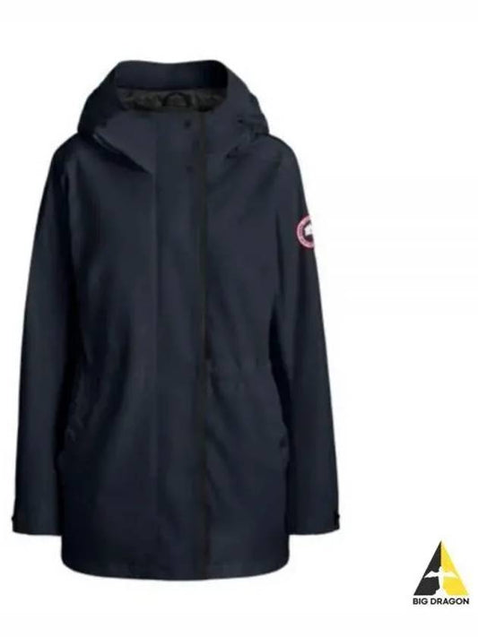 Mystique Satin Long Parka Black - CANADA GOOSE - BALAAN 2