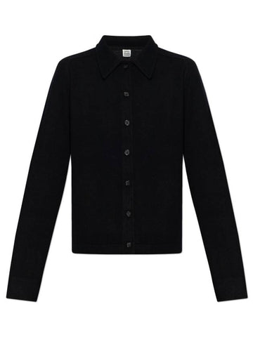 Raglan sleeve cashmere shirt - TOTEME - BALAAN 1