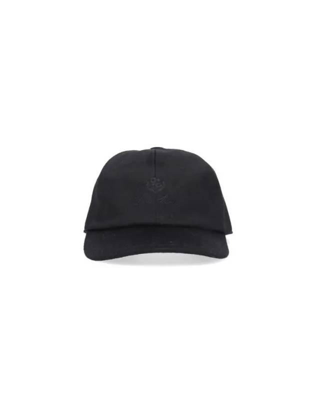 logo embroidery ball cap black - LORO PIANA - BALAAN 2