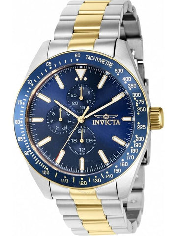 Invicta Aviator Quartz Blue Dial Men's Watch 39076 - INVICTA - BALAAN 1