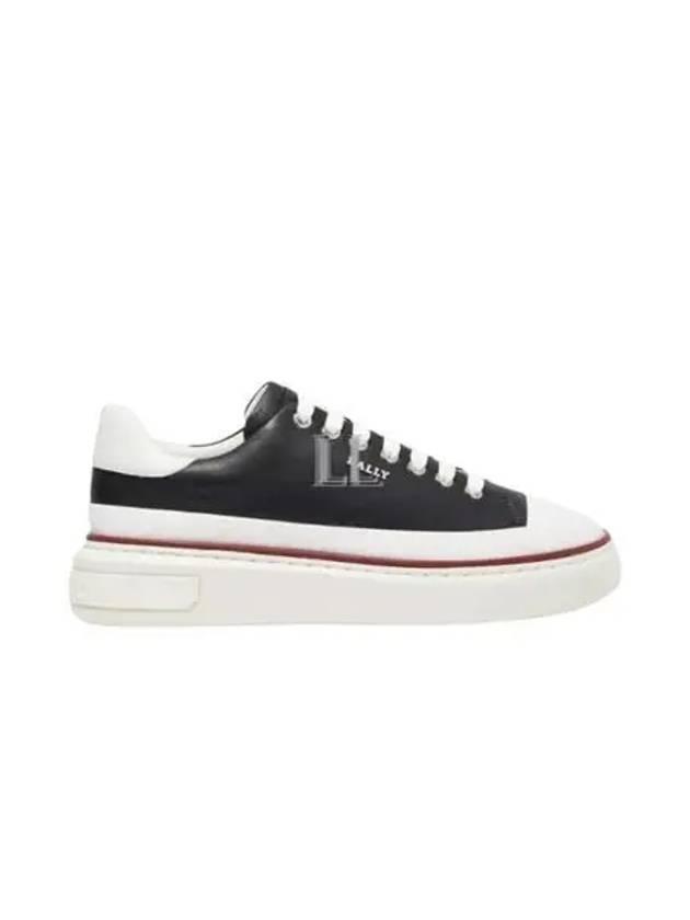 Men's Maily Low Top Sneakers Black - BALLY - BALAAN 2