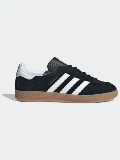 Gazelle Indoor Gumsole Low Top Sneakers Black - ADIDAS - BALAAN 2