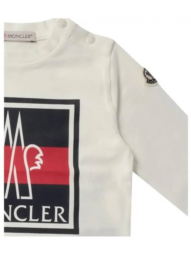 Moncler Baby Printed Long Sleeve T Shirt - MONCLER - BALAAN 4