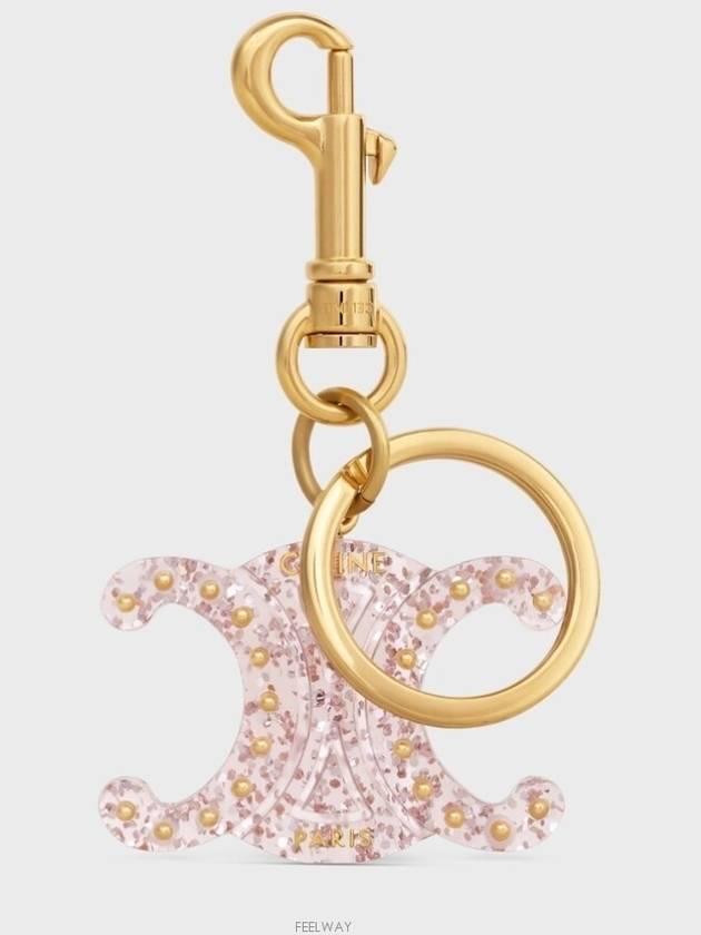 Triomphe Key Ring Charm Plexiglass - CELINE - BALAAN 2