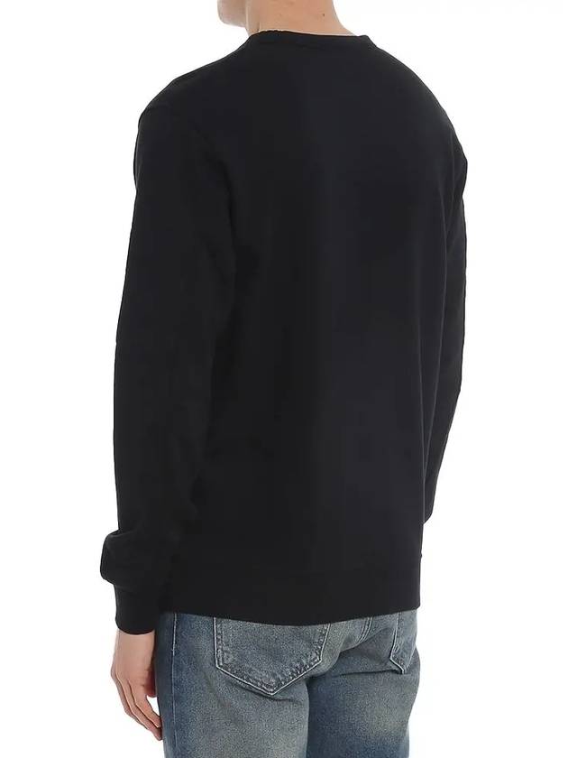 Cotton Crepe Knit Top Black - CP COMPANY - BALAAN 3