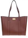 Bayswater Small Classic Grain Leather Tote Bag Oak - MULBERRY - BALAAN 1