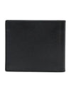 East/West Wallet In Smooth Leather Black - SAINT LAURENT - BALAAN.