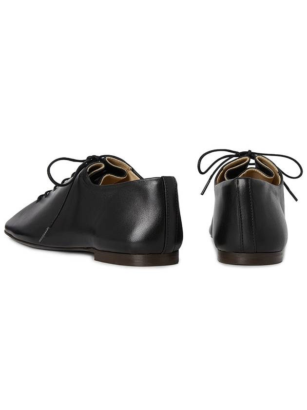 Souris Nappa Leather Flat Classic Derbies Black - LEMAIRE - BALAAN 7